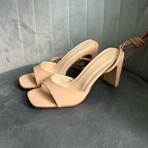 Top Moda Tan Heels